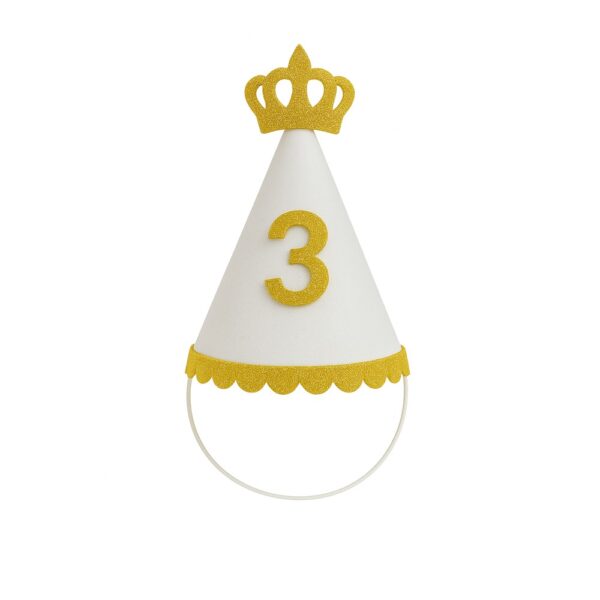3 Yaş Kral Mini Şapka