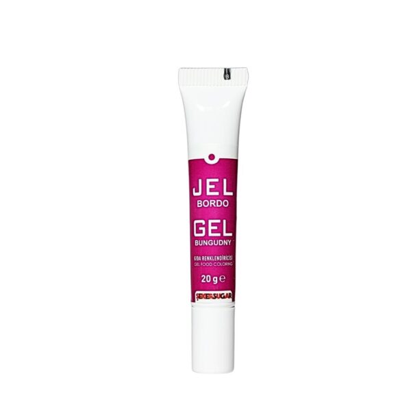 Şeker Sugar Bordo Jel Gıda Renklendirici 20 g
