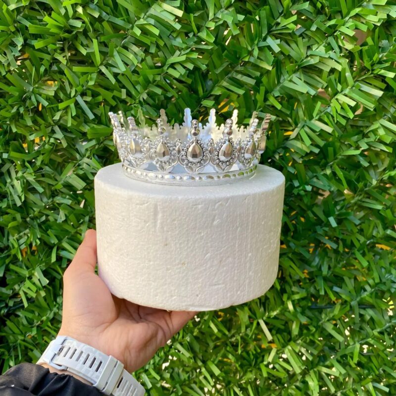 Mika Pasta Tacı Gümüş 12 cm