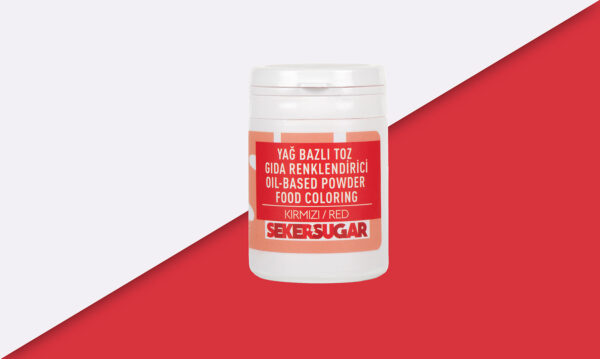 Şeker Sugar Kırmızı Yağ Bazlı Toz Gıda Renklendirici 7 gr
