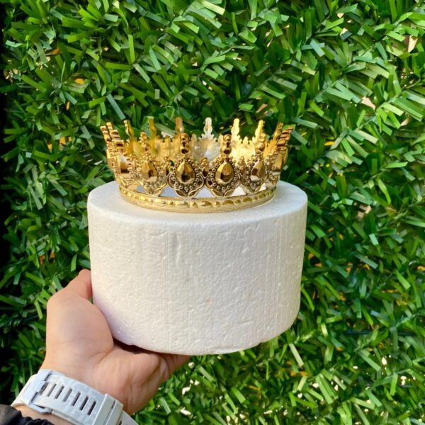 Mika Pasta Tacı Gold 12 cm
