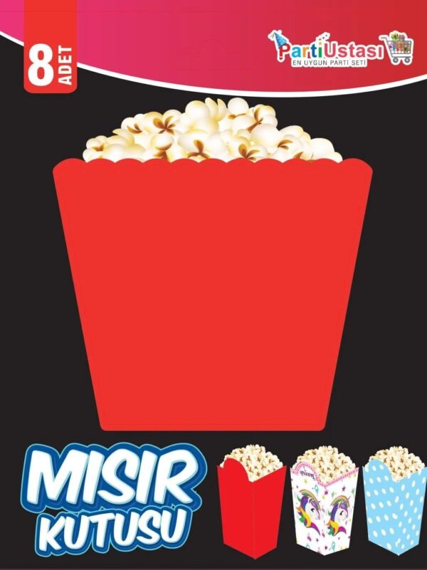 Mısır Kutusu Kırmızı