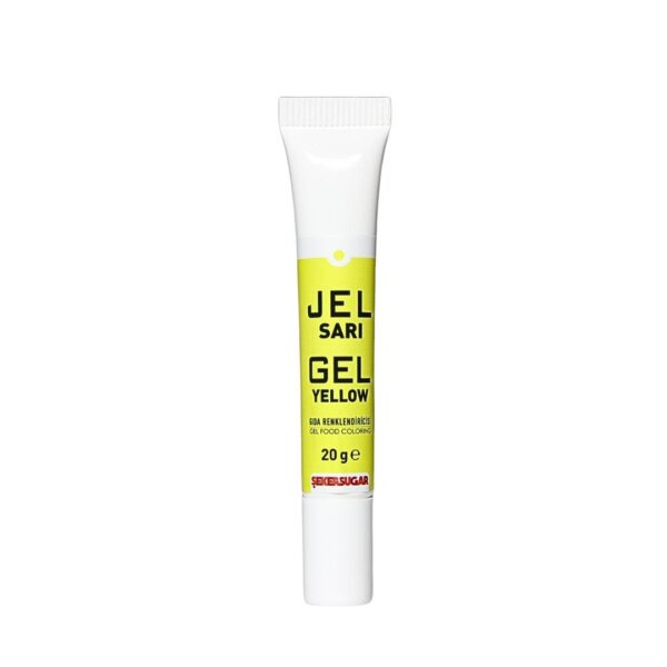 Şeker Sugar Sarı Jel Gıda Renklendirici 20 g