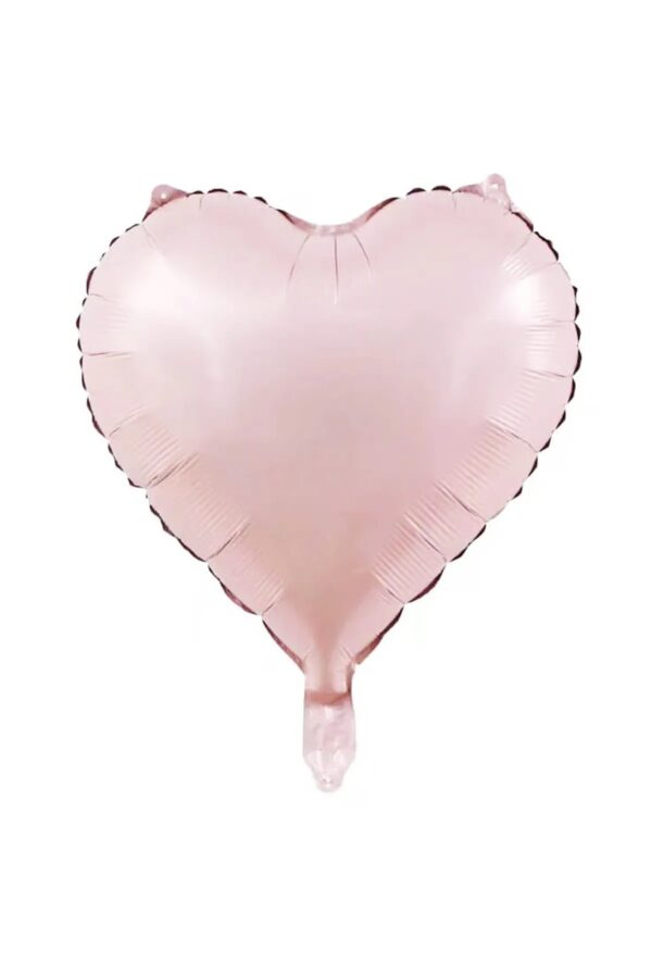 Kalp Folyo Balon Soft Pembe 18 inç