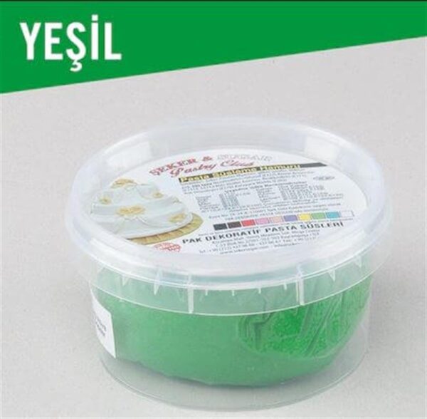 Şeker Sugar Yeşil Pasta Süsleme Hamuru 200 gr