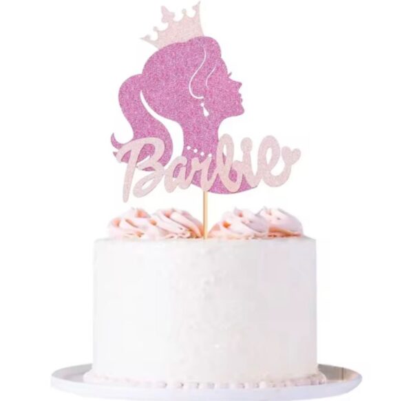 Barbie Pasta Üstü Süs