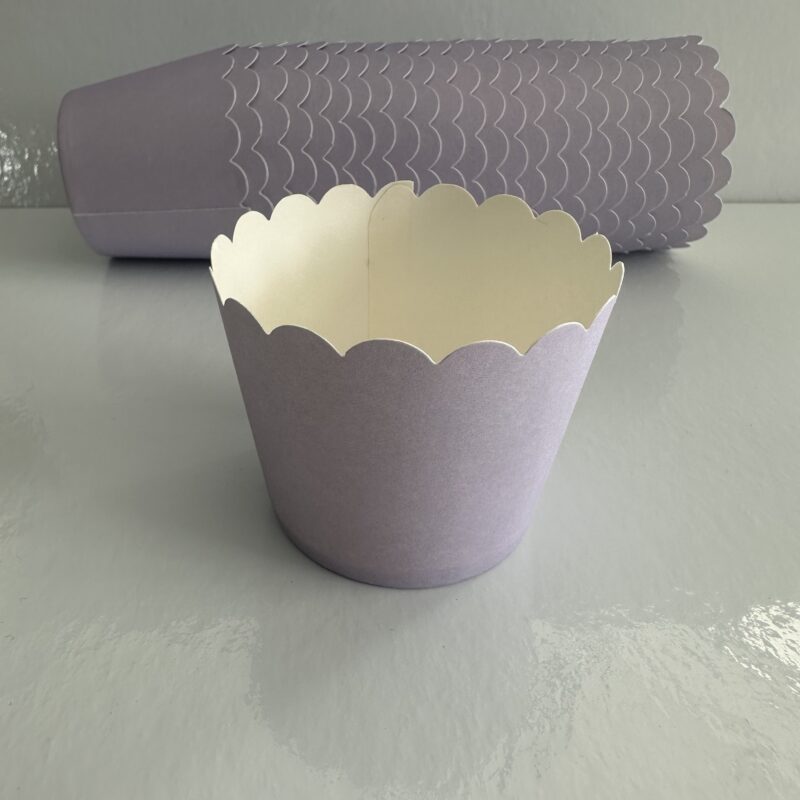 Muffin Kağıt Kek Kalıbı Lila 25'li