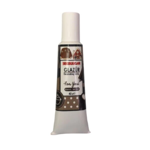 Şeker Sugar Kahve Glazür 40 gr