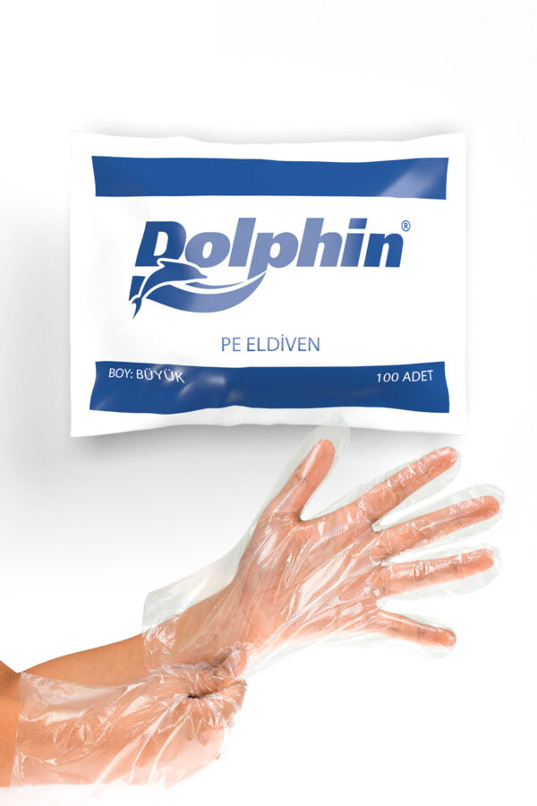 Şeffaf Eldiven PE 100 Adet