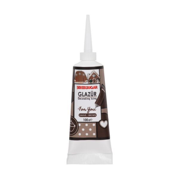 Şeker Sugar Kahve Glazür 100 gr